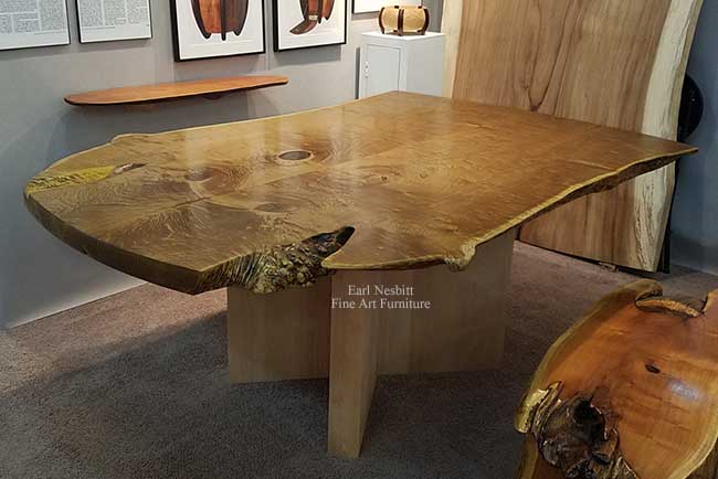 live edge table